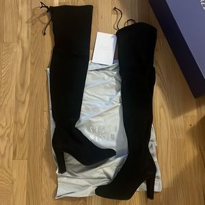 Stuart Weitzman Highland Suede Over-the-Knee Boots